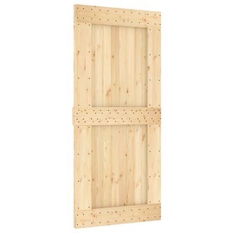 Deur NARVIK Naturel 95 x 210 cm Massief Grenenhout 2