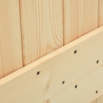 Deur NARVIK Naturel 70 x 210 cm Massief Grenenhout 7