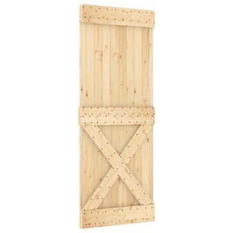 Deur NARVIK Naturel 80 x 210 cm Massief Grenenhout 2