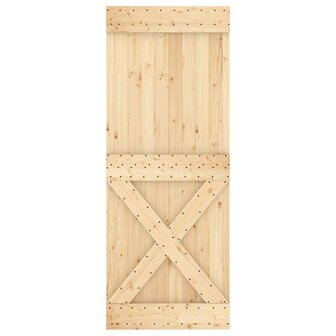 Deur NARVIK Naturel 80 x 210 cm Massief Grenenhout 5