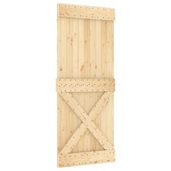 Deur NARVIK Naturel 85 x 210 cm Massief Grenenhout 2