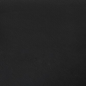 Wandhoofdbord 12 pcs Zwart 30 x 15 cm Nep Leer 6