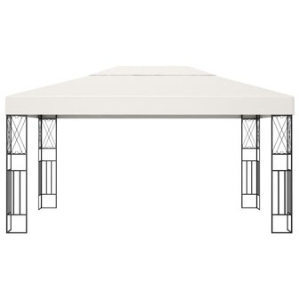 Prieel 3x4 m stof cr&egrave;me 2