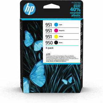 Originele inktcartridge HP 6ZC65AE Zwart Geel Magenta 1