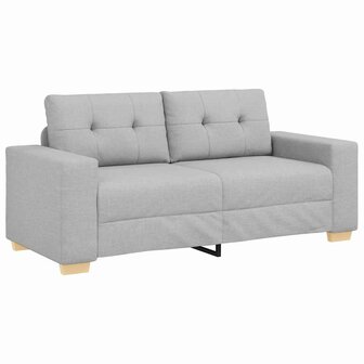 Loveseat Bank Wolkengrijs 180x77x82 cm Stof 2