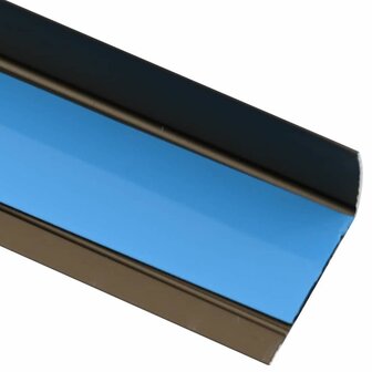 Trapprofielen 30 pcs Bruin 67 x 3 x 2 cm Aluminium 5