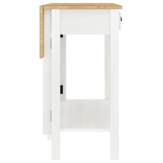 5-delige Barset massief grenenhout wit 7