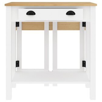 3-delige Barset massief grenenhout wit 7