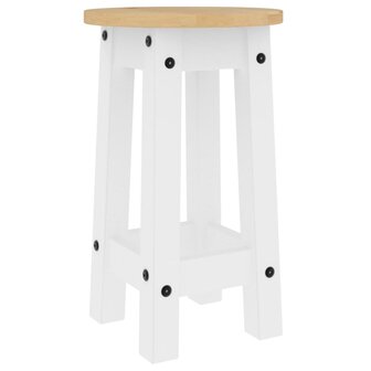 3-delige Barset massief grenenhout wit 11