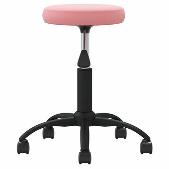 Massagekruk fluweel roze 3