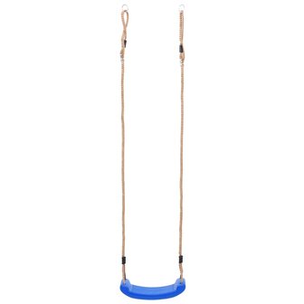 Schommelzitje voor kinderen blauw 2