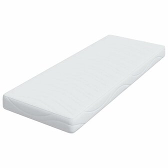 Matras Wit 70 x 200 cm Jacquard stof 4