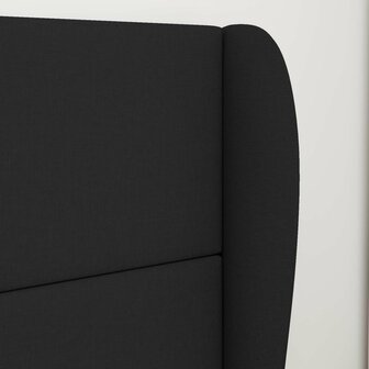 Hoofdbord oor Zwart 80 x 23 x 6 cm Stof 4