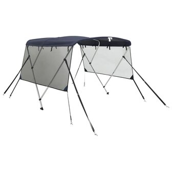 Biminitop 3 bogen met mesh zijwanden 183x(185-198)x137 cm 2