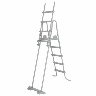 Bestway Zwembadladder Flowclear met 4 treden 132 cm 6