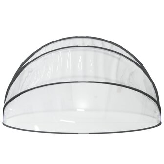 Zwembadoverkapping rond 376x188 cm PVC 5