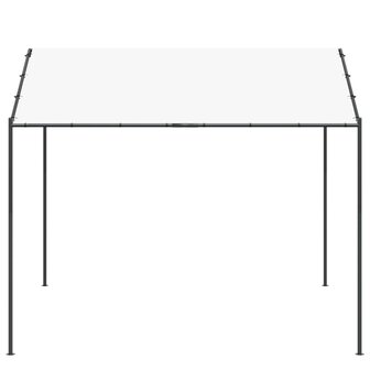 Prieel Wit 4 x 4 x 2,6 m Staal en Polyester 4