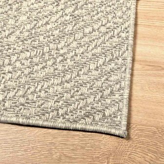 Vloerkleed ZIZUR room binnen en buiten 80x200 cm jute look 8