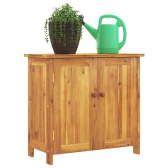 Tuinkast 75x33x107 cm massief acaciahout 7