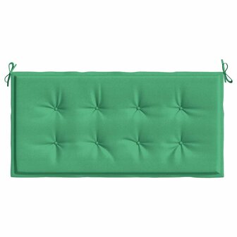 Tuinbankkussen 100x50x3 cm oxford stof groen 4