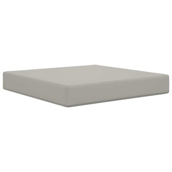 Buiten bankkussen Grijs 60 x 60 x 8 cm Polyester 2