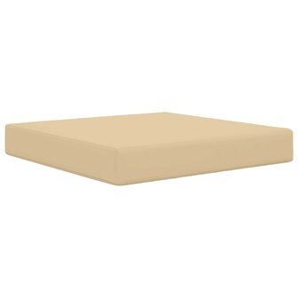 Buiten bankkussen Beige 60 x 60 x 8 cm Polyester 5
