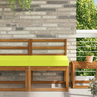 Buiten bankkussen Groen 60 x 60 x 8 cm Polyester 1