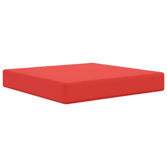Buiten bankkussen Rood 60 x 60 x 8 cm Polyester 2