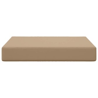 Buiten bankkussen Taupe 60 x 60 x 8 cm Polyester 4