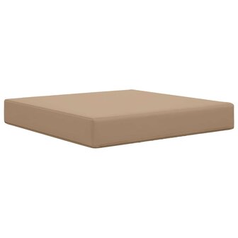 Buiten bankkussen Taupe 60 x 60 x 8 cm Polyester 5