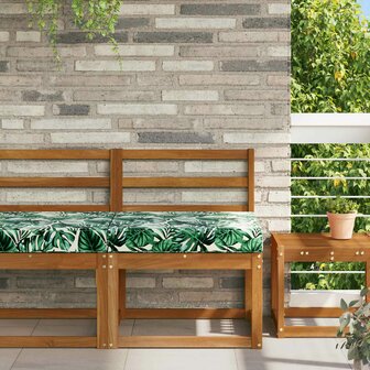 Buiten bankkussen Bladpatroon 60 x 60 x 8 cm Polyester 1