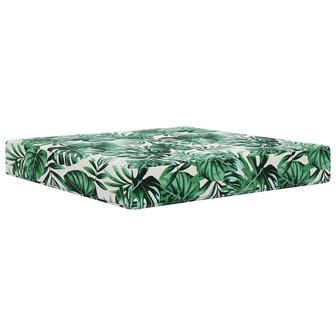 Buiten bankkussen Bladpatroon 60 x 60 x 8 cm Polyester 2