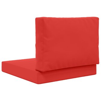 Buiten bankkussen 2 pcs Rood Polyester 7