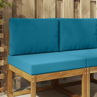 Buiten bankkussen 2 pcs Koninklijk Blauw Polyester 1