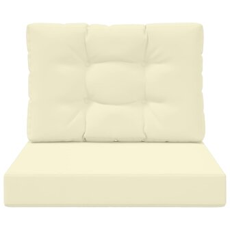 Buiten bankkussen 2 pcs Cr&egrave;me Polyester 6