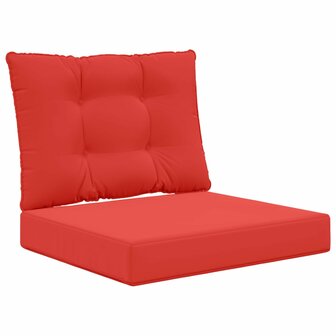 Buiten bankkussen 2 pcs Rood Polyester 2