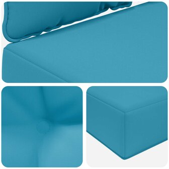 Buiten bankkussen 2 pcs Koninklijk Blauw Polyester 8