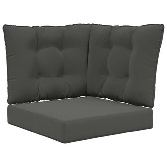 Buiten bankkussen 3 pcs Antraciet Polyester 2