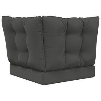 Buiten bankkussen 3 pcs Antraciet Polyester 7