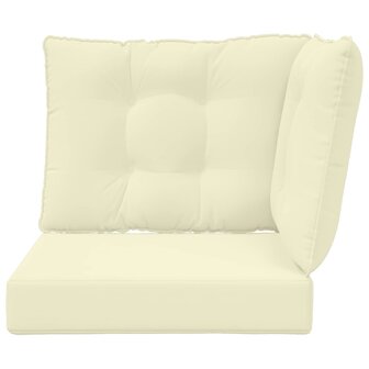 Buiten bankkussen 3 pcs Cr&egrave;me Polyester 6