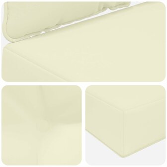Buiten bankkussen 3 pcs Cr&egrave;me Polyester 8