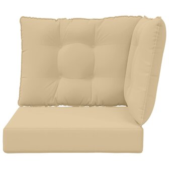 Buiten bankkussen 3 pcs Beige Polyester 6