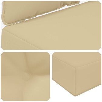 Buiten bankkussen 3 pcs Beige Polyester 8
