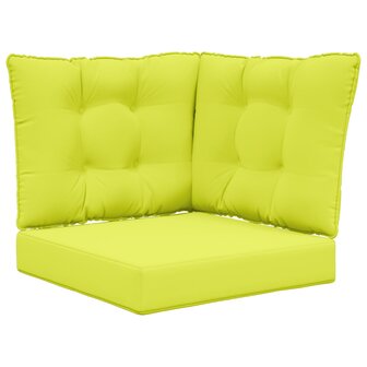 Buiten bankkussen 3 pcs Groen Polyester 2