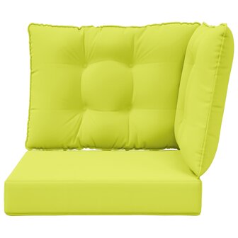 Buiten bankkussen 3 pcs Groen Polyester 6
