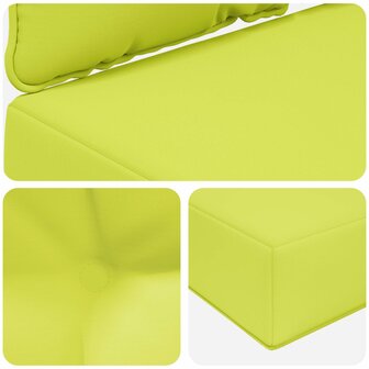 Buiten bankkussen 3 pcs Groen Polyester 8