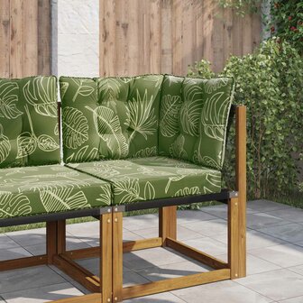 Buiten bankkussen 3 pcs Bladontwerp Polyester 1