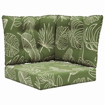 Buiten bankkussen 3 pcs Bladontwerp Polyester 2