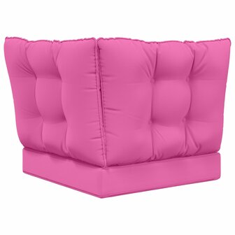 Buiten bankkussen 3 pcs Roze Polyester 7