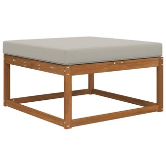 Buiten bankkussen Grijs 80 x 80 x 8 cm Polyester 3